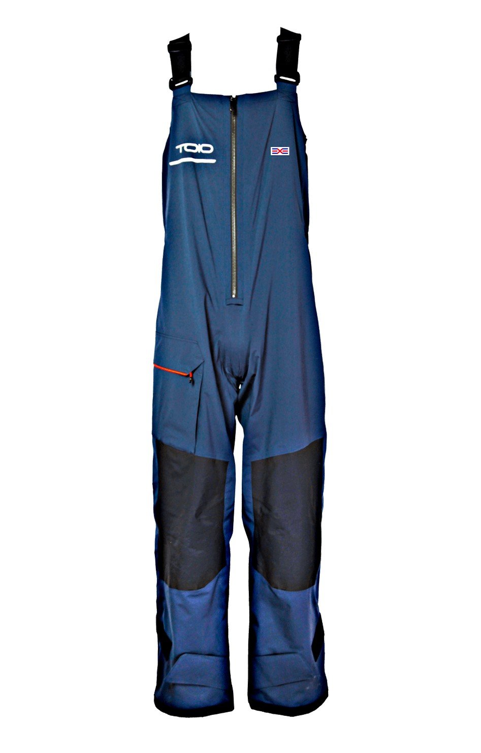 Forza 1 salopette bibs con marchietto CVC blue