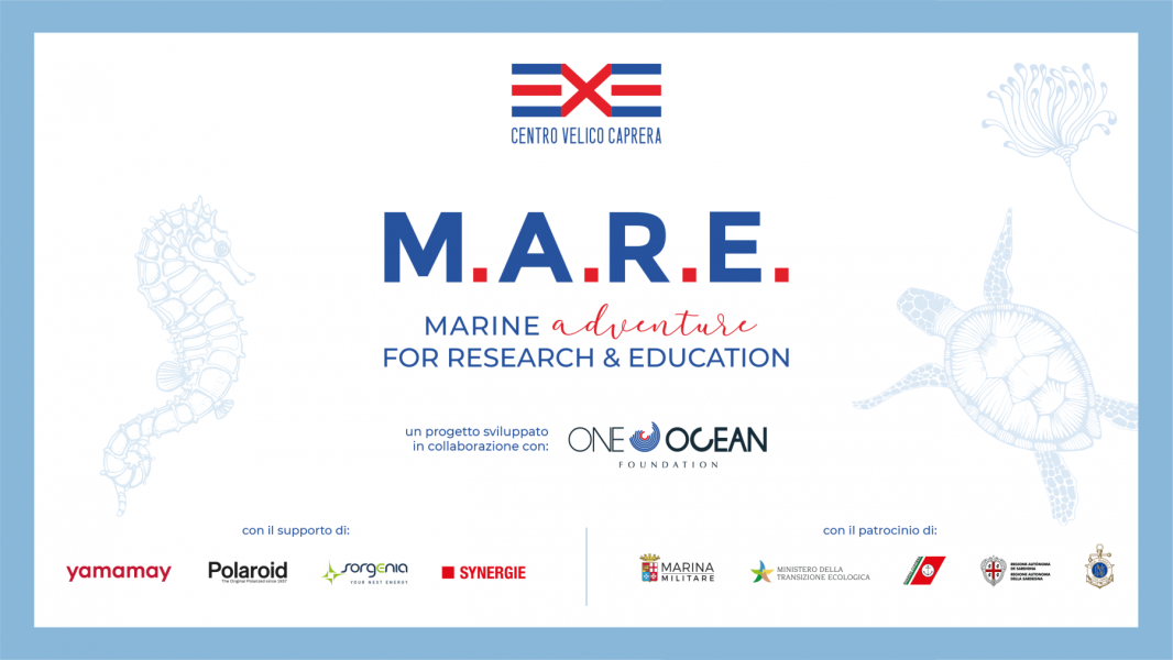 M.A.R.E. un progetto del Centro Velico Caprera in collaborazione con One Ocean Foundation
